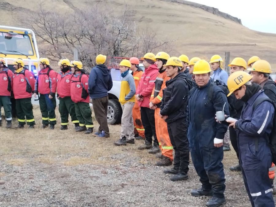 La Brigada de Incendios Forestales de Río Turbio celebró 41 años de historia, formación y compromiso con la comunidad